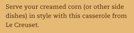 Le Creuset 3-qt. Round Casserole