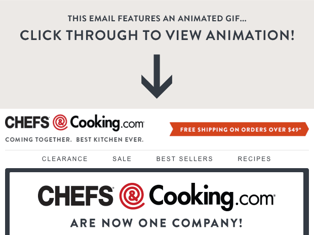 Cooking.com & CHEFS Are Now One Company