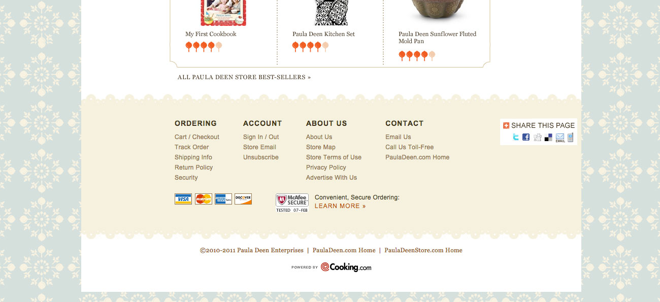 PaulaDeen style guide assets