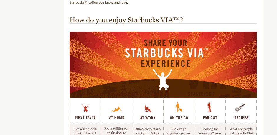 Starbucks Store VIA Coffee